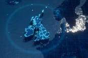 A map of the UK